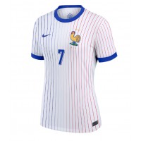 Maglia Calcio Francia Antoine Griezmann #7 Seconda Divisa Donna Europei 2024 Manica Corta